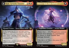 Kuja, Genome Sorcerer // Trance Kuja, Fate Defied (0497) (Extended Art) - Foil